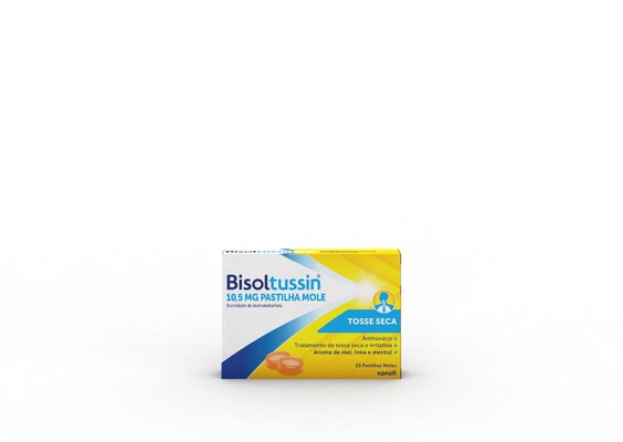 5421375 Bisoltussin 10,5 mg 20 Pastilhas Moles - Image 1