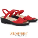 ARCOPEDICO SANDALIA VERMELHO Nº34